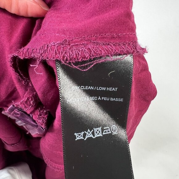 Urban Outfitters UO Real Love Lace Midi Slip Dress In Plum Maroon Medium - Picture 14 of 16